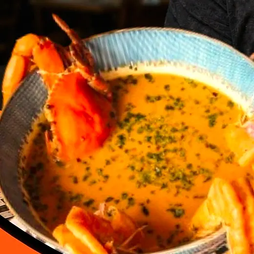 Caldo de mariscos